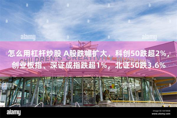 怎么用杠杆炒股 A股跌幅扩大，科创50跌超2%，创业板指、深证成指跌超1%，北证50跌3.6%