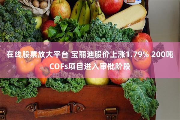 在线股票放大平台 宝丽迪股价上涨1.79% 200吨COFs项目进入审批阶段
