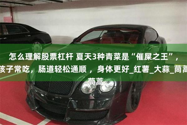 怎么理解股票杠杆 夏天3种青菜是“催屎之王”，孩子常吃，肠道轻松通顺 ，身体更好_红薯_大蒜_茼蒿