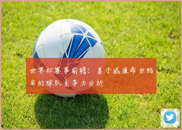 世界杯赛事前瞻：基于威廉希尔赔率的球队竞争力分析