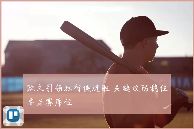 欧文引领独行侠连胜 关键攻防稳住季后赛席位