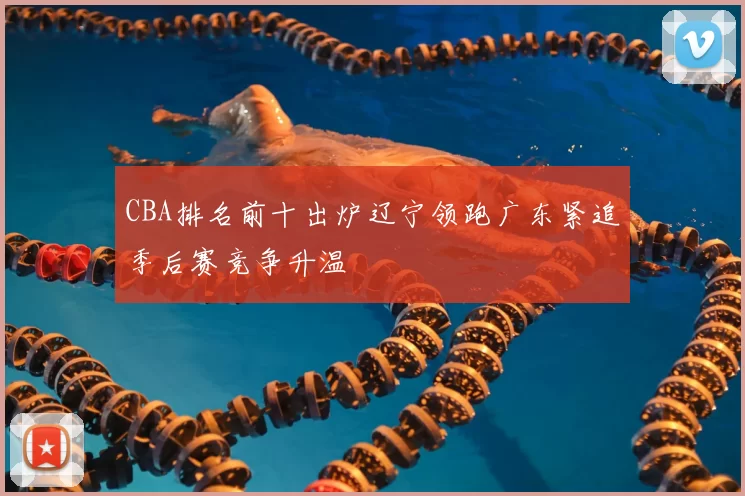 CBA排名前十出炉辽宁领跑广东紧追季后赛竞争升温