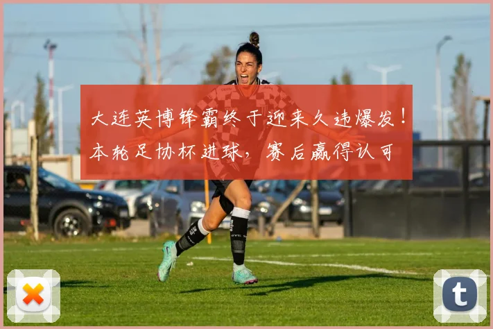 大连英博锋霸终于迎来久违爆发!本轮足协杯进球,赛后赢得认可