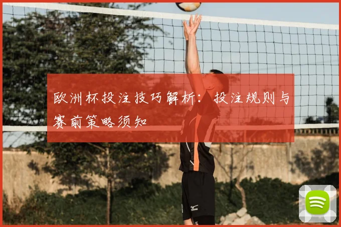欧洲杯投注技巧解析:投注规则与赛前策略须知